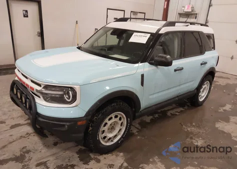 2023 Ford Bronco Sport Heritage из США, поврежденный, VIN 3FMCR9G66PRD09995